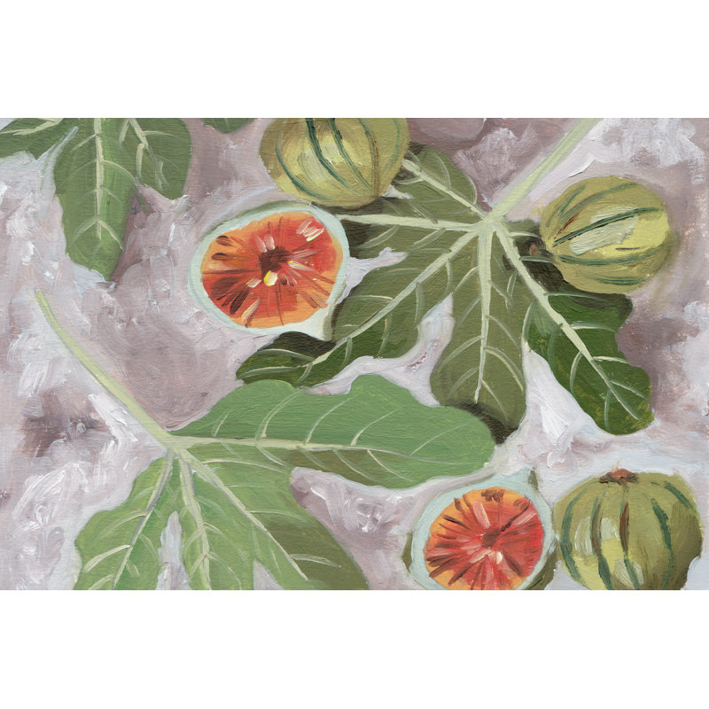 Decorative Fig II - Painting, 81cm H x 122cm W, Wrapped Canvas