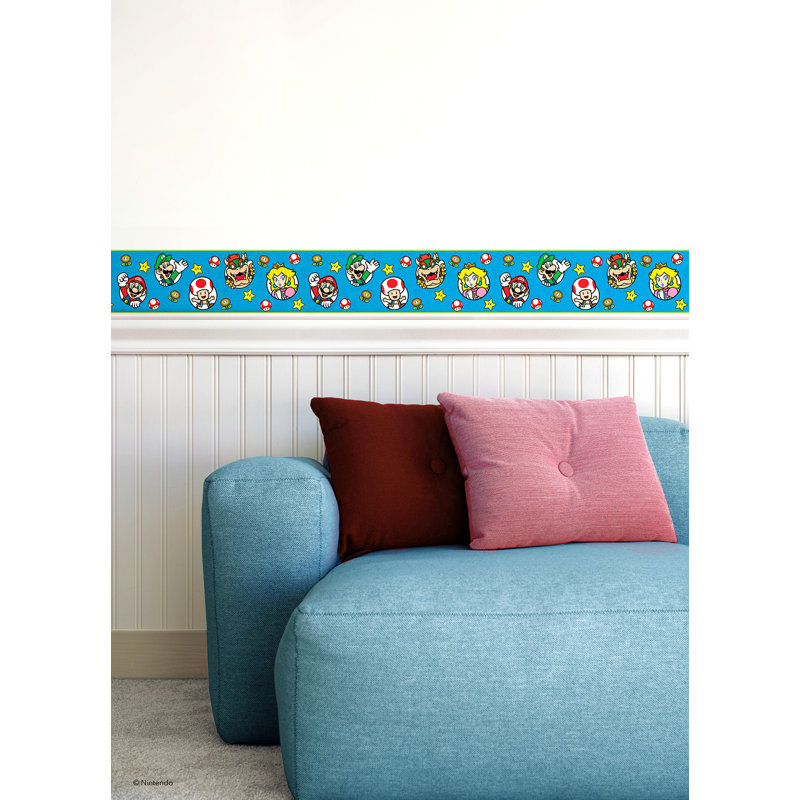 Nintendo Super Mario Characters Border Decal