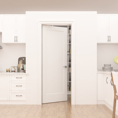 Panneau de porte intérieur moulé 30 po x 80 po