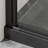 36" W x 36" D x 72" H Frameless Corner Pivot Shower Enclosure with Shower Base-124132130