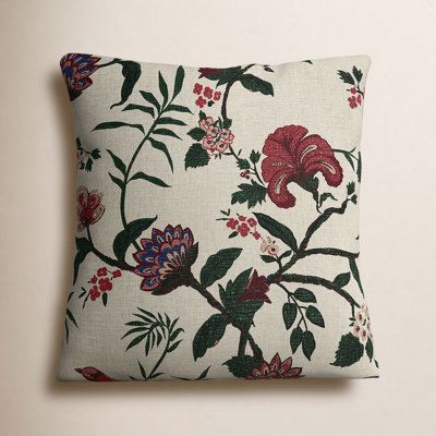 Radford Floral Cotton Throw Pillow