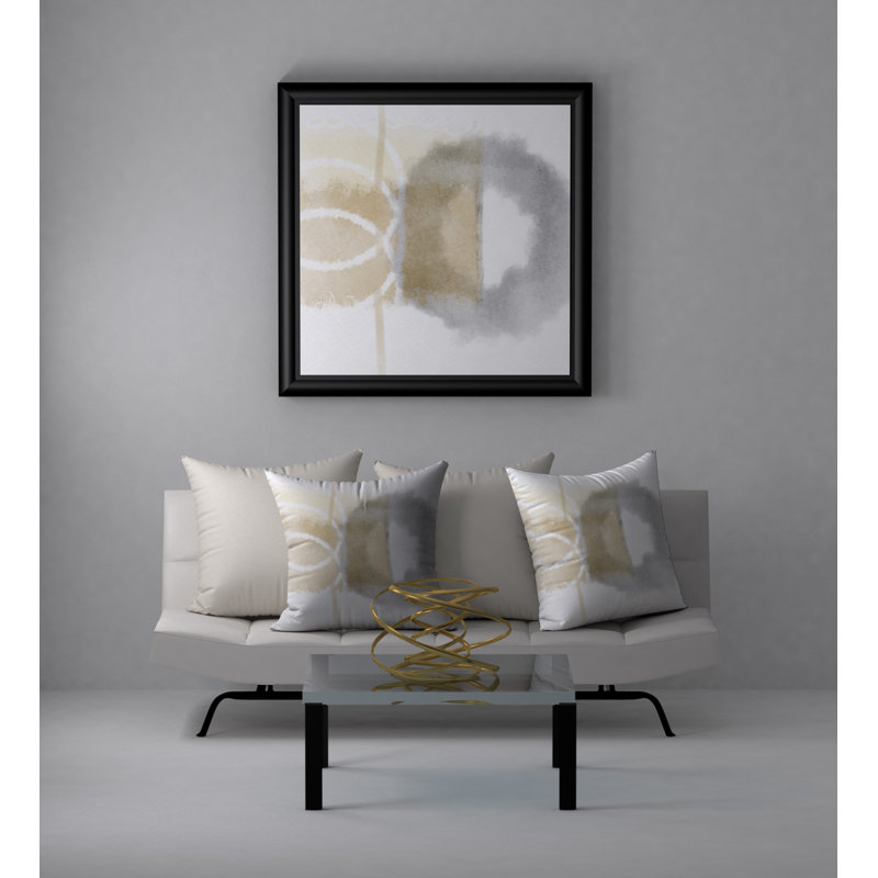 Housse de coussin et insert de précieux carré Reap, 18 po x 18 po