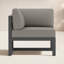 Fauteuil d'angle d'extérieur Smith avec coussins Sunbrella-717478876-722090236