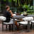  Polanco Outdoor Aluminum Dining Table
