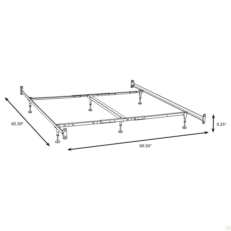 Structure de lit Adams King