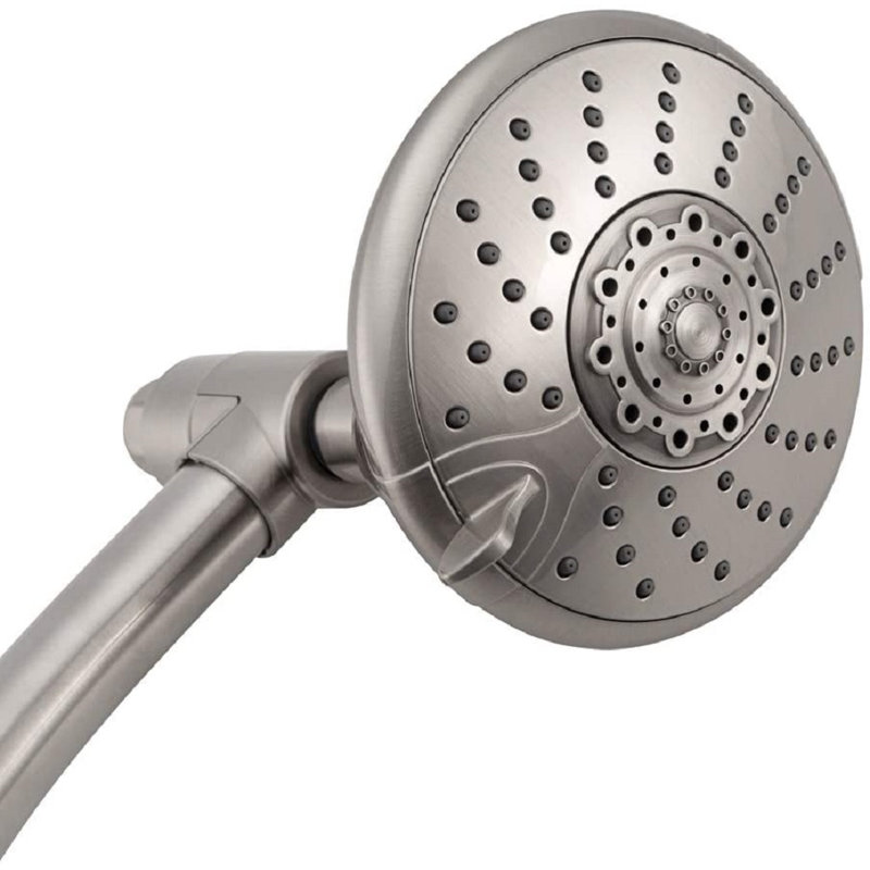 Pomme de douche en pluie double