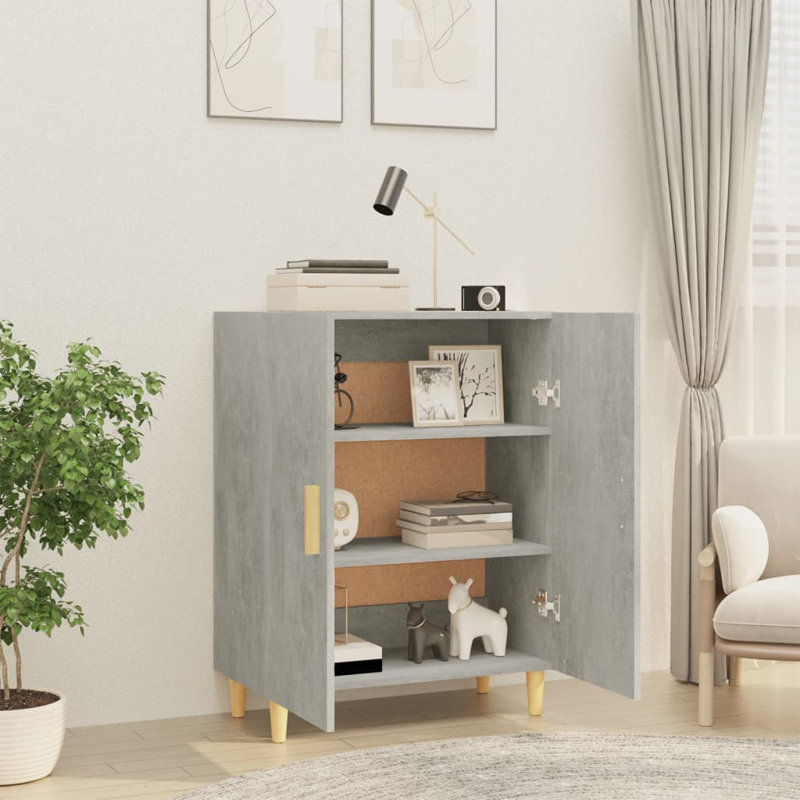 Jarrelle 70cm Sideboard, Concrete