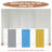 Mirrored Glass White Primed Solid Core Bi-Fold Closet Door With Hardware Kit-118511094