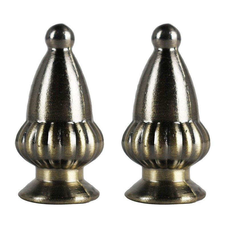 Fleuron de gland Adelard, Nickel brossé