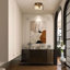 Plafonnier encastré 3 lumières Laia Antique Black