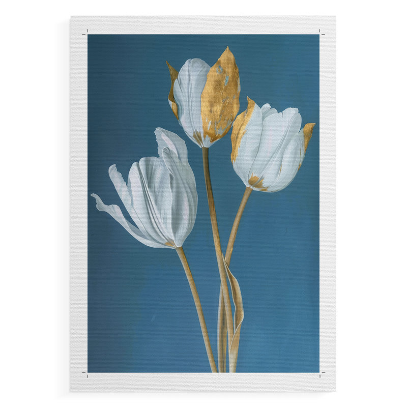 Série FLORAL Cxxxi - impression sur toile seulement - non encadrée, H 60 po x l 40 po