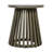 Outdoor Acacia Wood Patio Side Table, Round Coffee Table-445666787