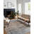Chris Loves Julia x Loloi Jules Oriental Denim/Spice Area Rug-2107420094