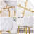 7-Piece Space-Saving Modern Round Dining Set, Tempered Glass Table with Ghost Chairs-214603153-233516026