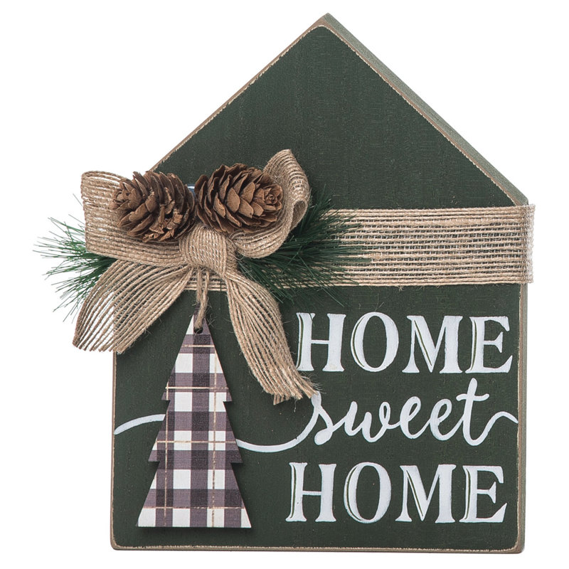 Christmas Text & Numbers Decorative Accent