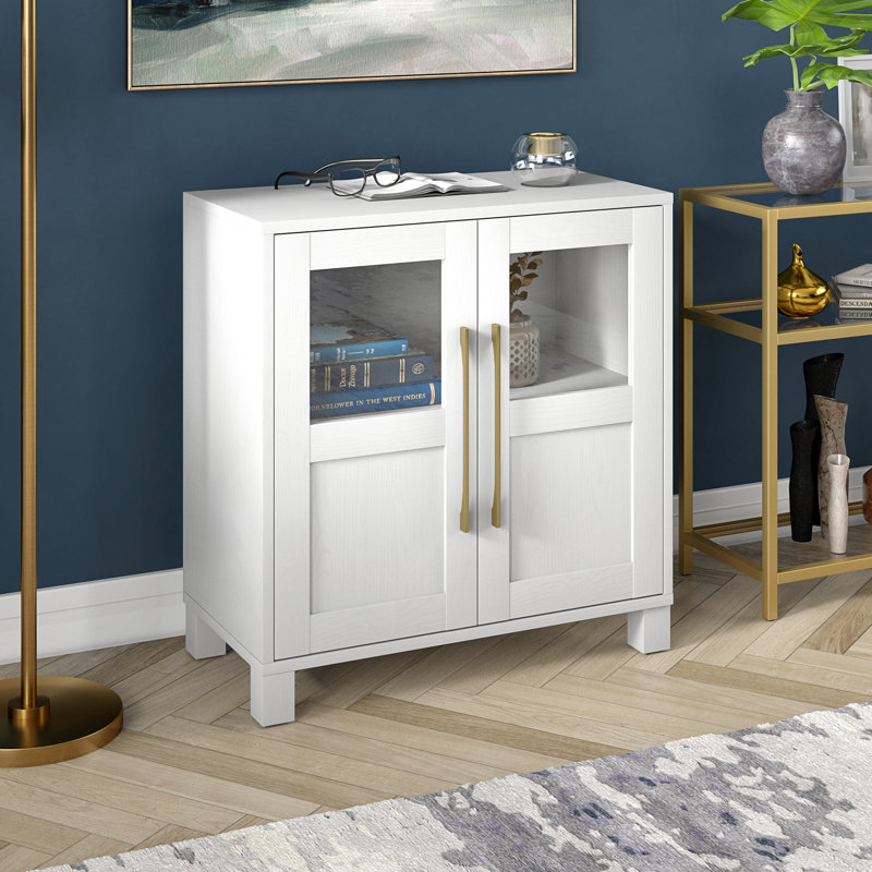 Holbrook 2 - Door Standard Accent Cabinet, White