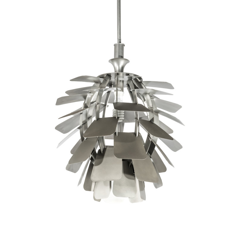 Agava 1 - Light Silver Unique/Statement Pendant