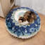 Coussin de méditation 32 po, grand coussin de sol rond, coussins de yoga pour s'asseoir sur le sol-1055820520