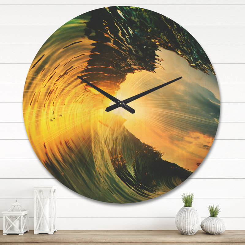 Solid Wood Wall Clock, Large