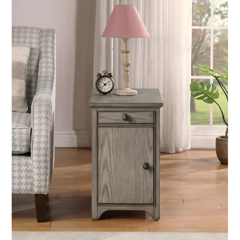 Table d'appoint Chair, Gris
