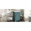 Meuble-lavabo de 20 po avec lavabo en céramique, porte à fermeture en douceur et organisateur de porte pour les essentiels 20 po avec tablette ajustable à fermeture en douceur, support de rangement à fixer sur la porte-822175571
