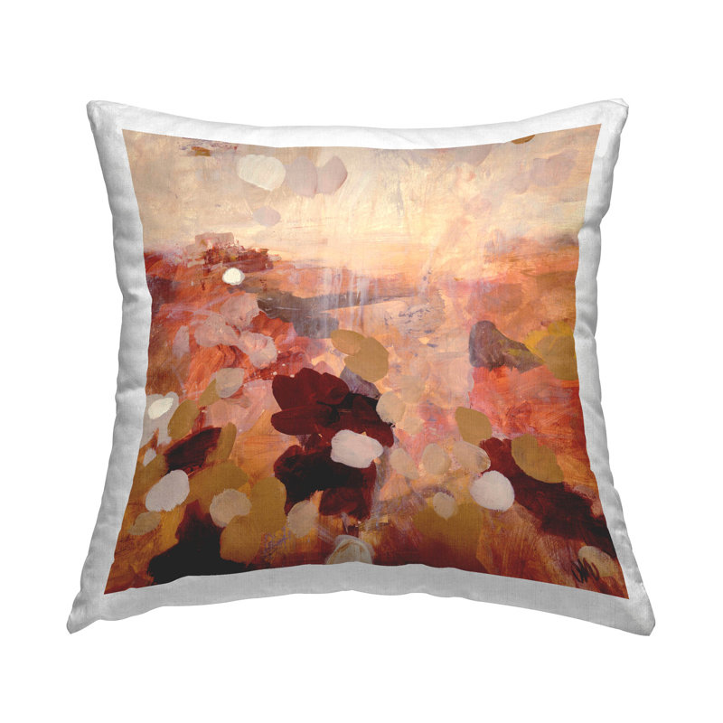 Polyester Throw Square Pillow Cover & Insert