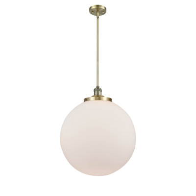 Luminaire suspendu simple à 1 lumière Beacon