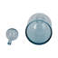 Bouteille en verre avec bouchon, bleu clair-1357362883