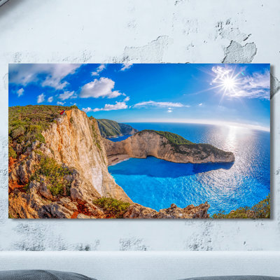 " Navagio Beach, Zakynthos Island Greece "