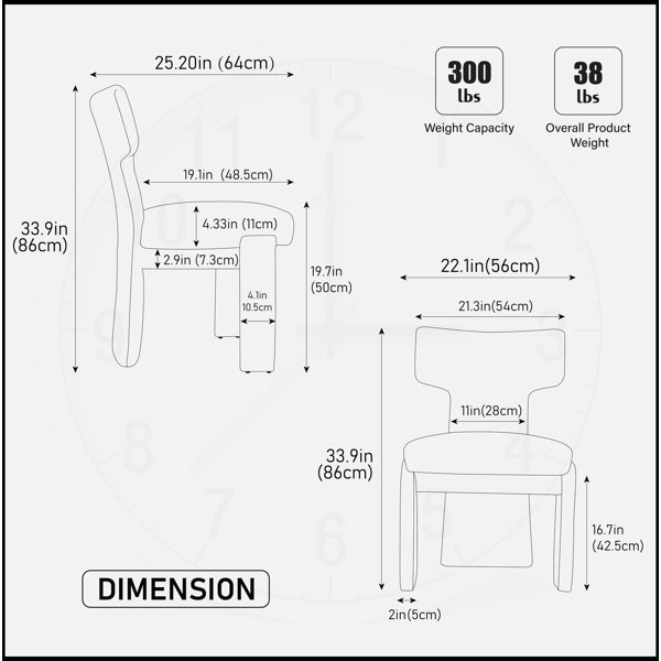 Dimensions du produit