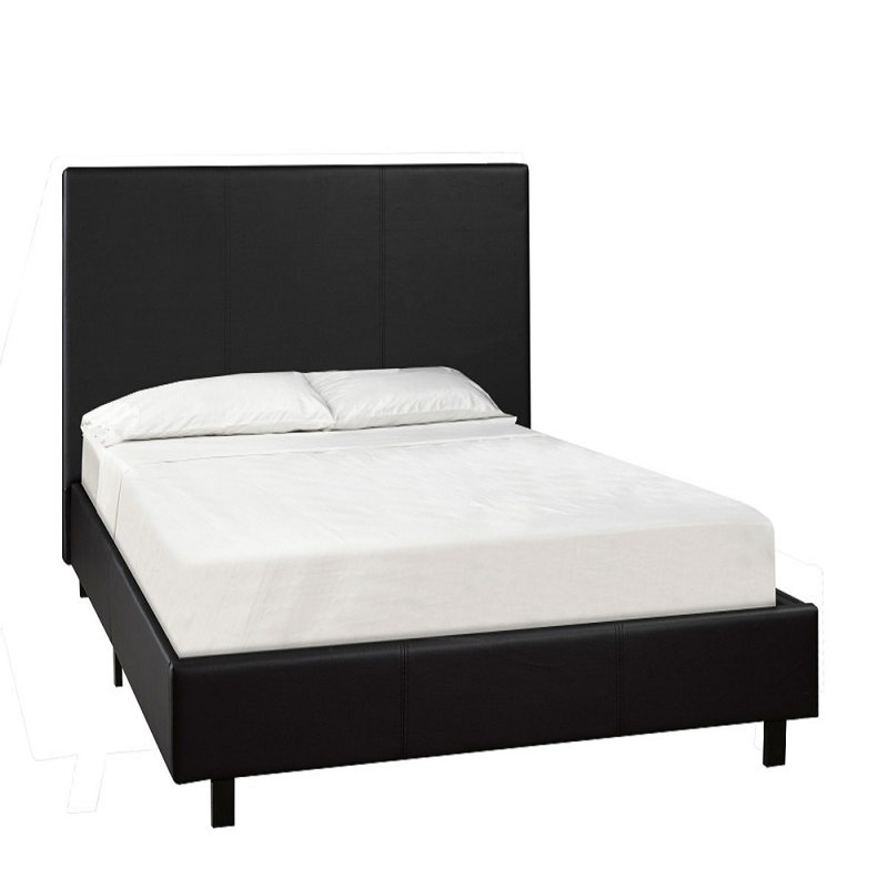 Grand lit plateforme, Noir