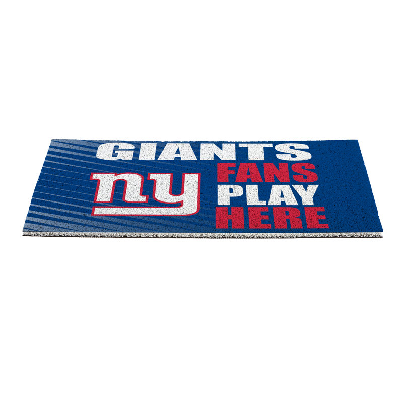 Tapis en PVC New York Giants Fan, 28 po x 16 po