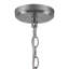 Luminaire suspendu 1 lumière en verre nervuré 1 lumière-1613249225