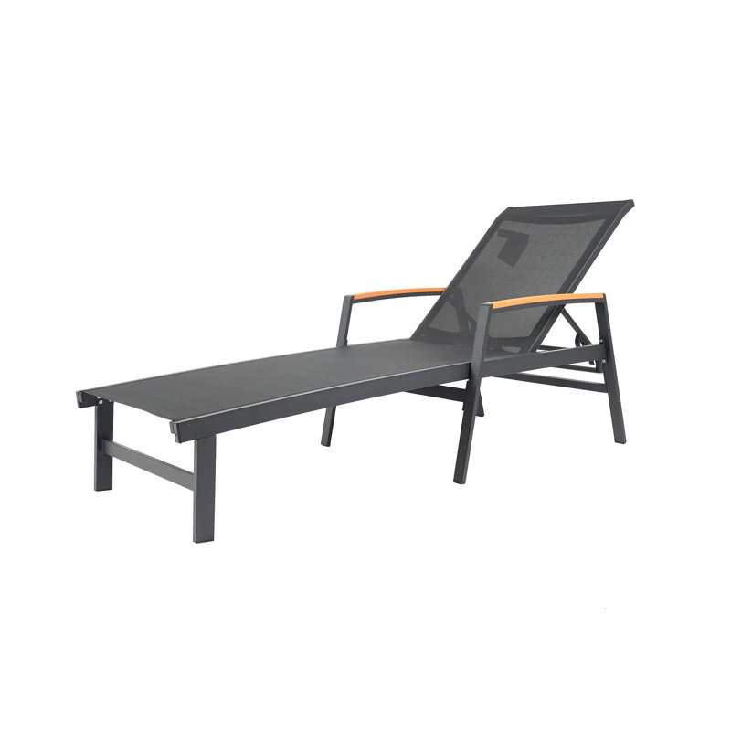 Chaise Lounge, Black