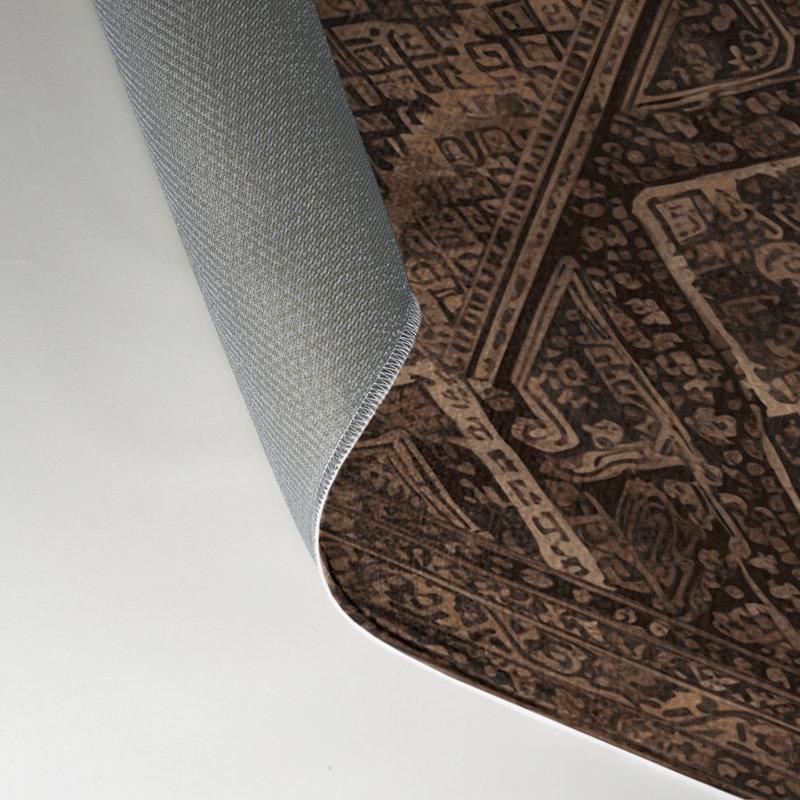 Tapis intérieur et extérieur ArtDeco, Rectangle 5 pi x 7 pi