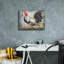  «Gold Lace Rooster B» par Jean Plout, art mural sur toile, 16 po x 12 po