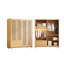 Armoire simple en rotin tissé
