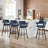 Kassy Swivel Full Back Linen Upholstered Metal Bar and Counter Stool-238596642-238596640