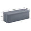 Nairne 110cm Wide Faux Leather Tufted Rectangle Solid Colour Storage Ottoman with Storage-764400713