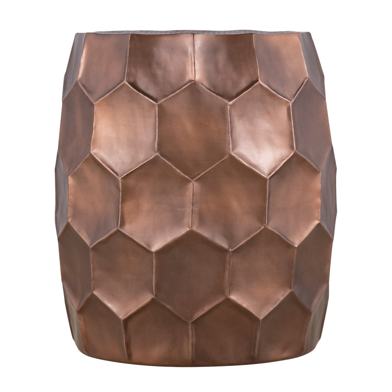 Table de bout Celentano, Cuivre