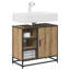 60 cm Single Bathroom Vanity Base Only-1019451080