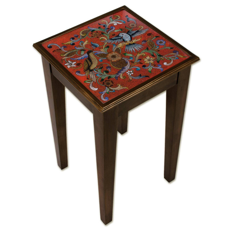 Anderss Solid Wood End Table