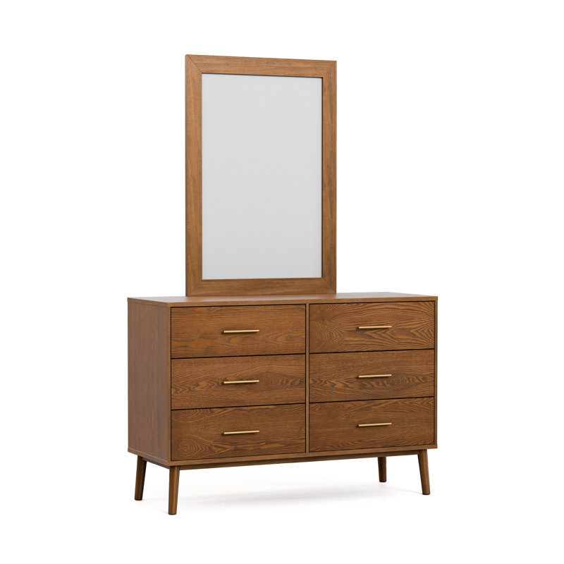 Ensemble de chambre avec lit plateforme 6 pièces Nevio, Six articles : lit, deux tables de chevet, deux c, Grand lit
