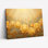 Golden Lotus, reproduction d'art sur toile, ensemble de 1