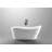 67" x 31.5" Freestanding Soaking Acrylic Bathtub