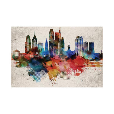 Philadelphia Abstract - Print on Canvas
