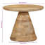 Solid Wood End Table-1936259629
