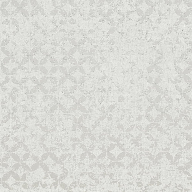 City Romance Collection Stippled Geometric Wallpaper Roll, Silver