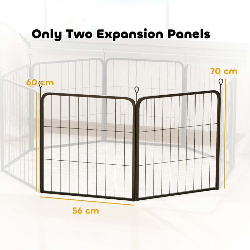 Steel Kennel Accessory, 60'' H x 56'' W x 1.50'' D