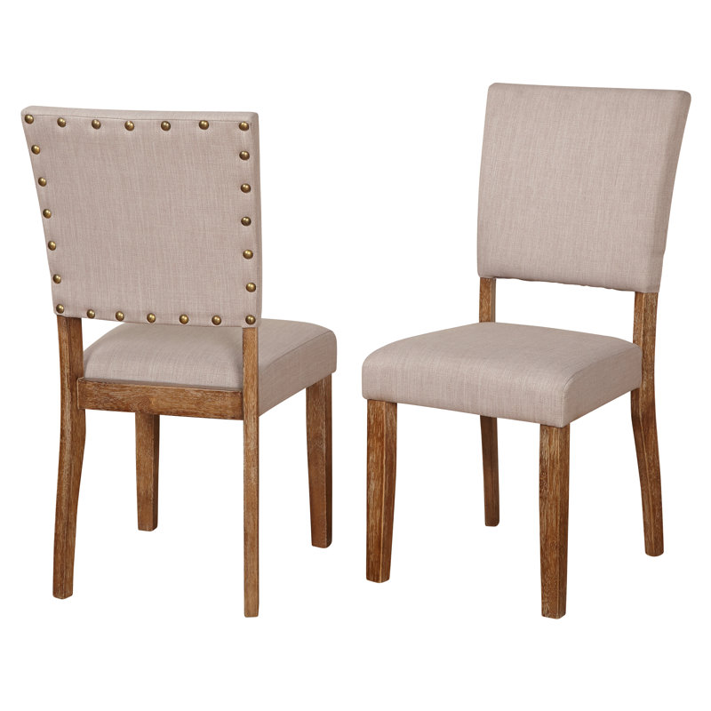 Chaise parsons en bois massif Lassiter